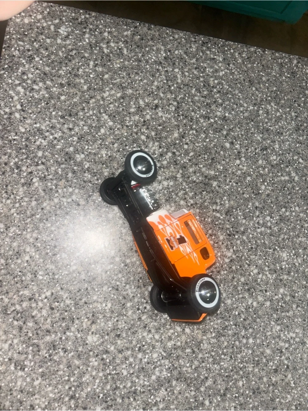 Harley-Davidson Orange & Black Car